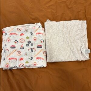 Copper Pearl Baby Swaddle Blankets